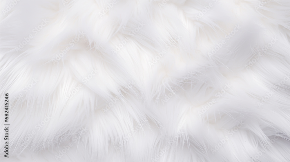 White fur texture, close-up.Useful as background White fur texture, close-up.Useful as background