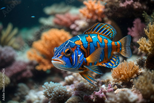 Vibrant and Beautiful Tropical Fish © Brandon