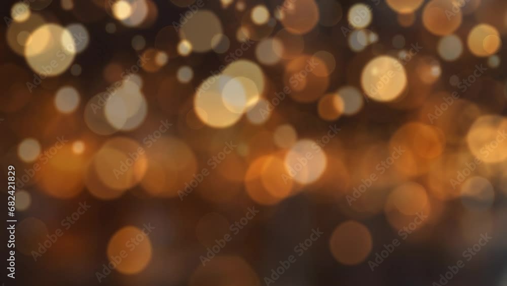 Happy New Year 2025 postcard. Blurred background with gold bokeh lights. Looping 4K animated video. Loop animation. Concept of winter holiday, Merry Christmas, congratulations, celebration. Copyspace Happy New Year 2025 postcard. Blurred background with gold bokeh lights. Looping 4K animated video. Loop animation. Concept of winter holiday, Merry Christmas, congratulations, celebration. Copyspace