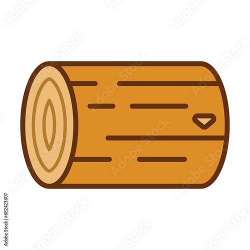 Lumber icon design, illustration design
