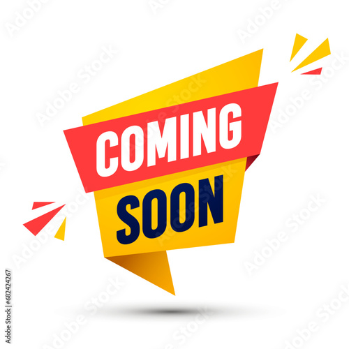 Dynamic Shield With Banner And Text Coming Soon