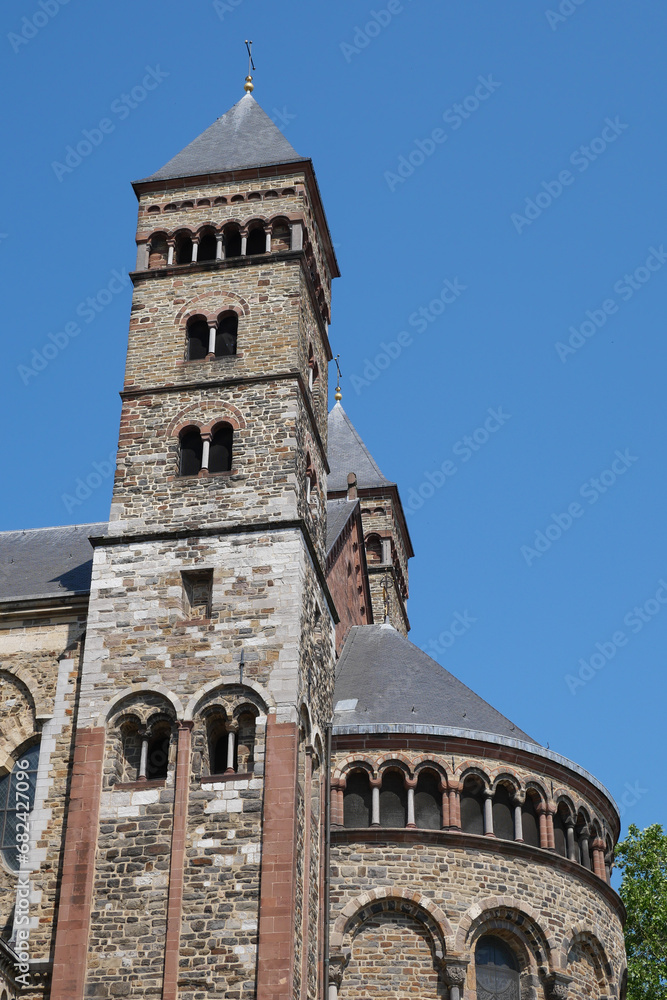 The Basilica of Saint Servatius in Maastricht, Limburg, Netherlands The Basilica of Saint Servatius in Maastricht, Limburg, Netherlands