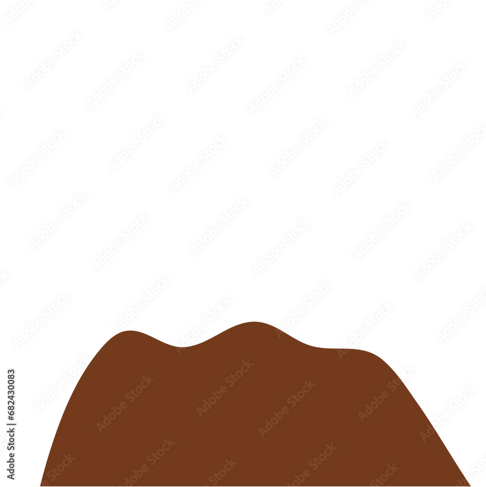 Chocolate Powder Illustration. Design Vector Element. Svg File Chocolate Powder Illustration. Design Vector Element. Svg File