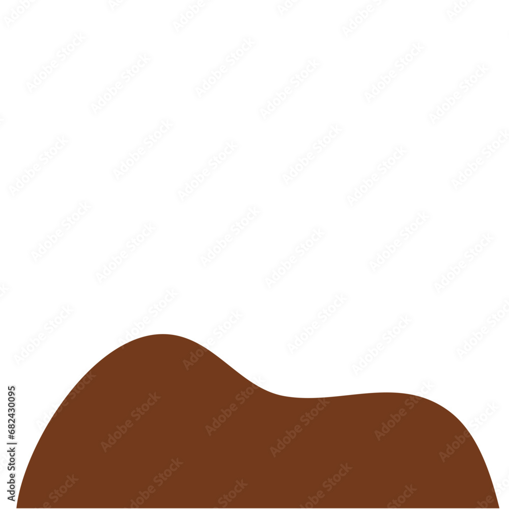 Chocolate Powder Illustration. Design Vector Element. Svg File Chocolate Powder Illustration. Design Vector Element. Svg File