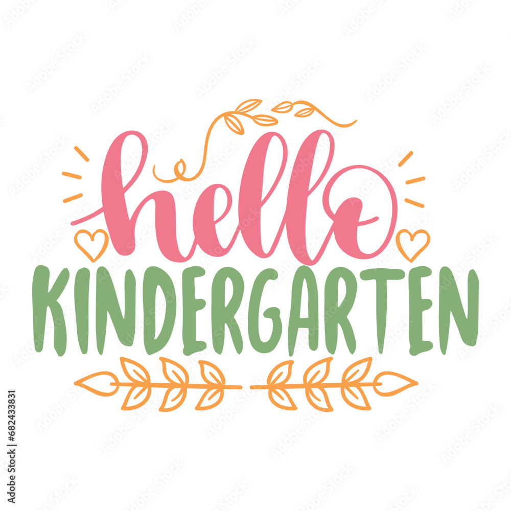 hello kindergarten