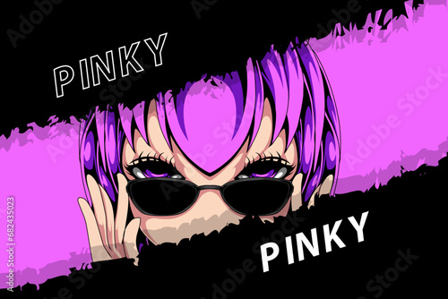 anime character design illustration