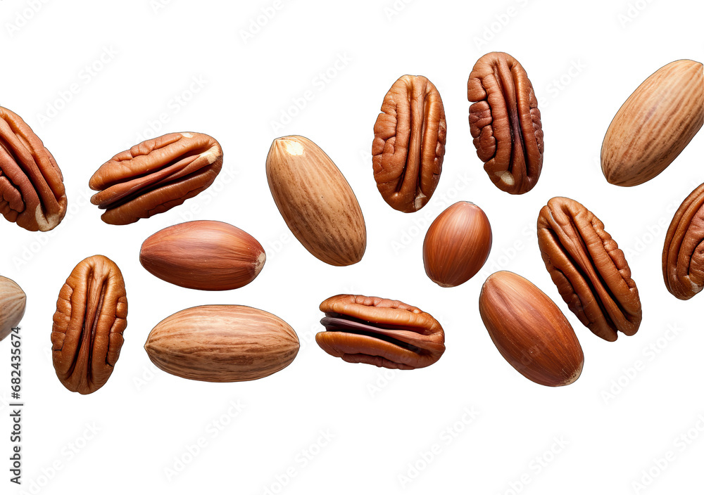 the Nutty Code: Beautiful Nuts on a Clear Canvas the Nutty Code: Beautiful Nuts on a Clear Canvas