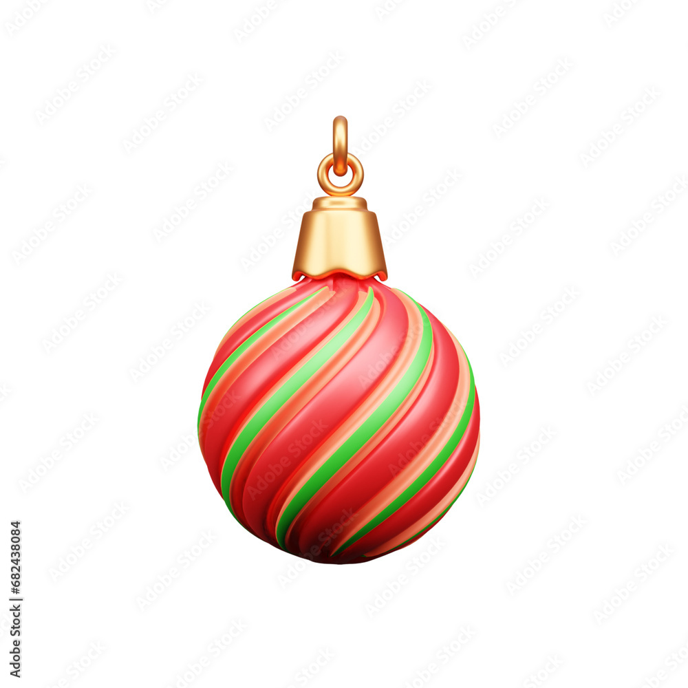 3d christmas ball icon 3d christmas ball icon
