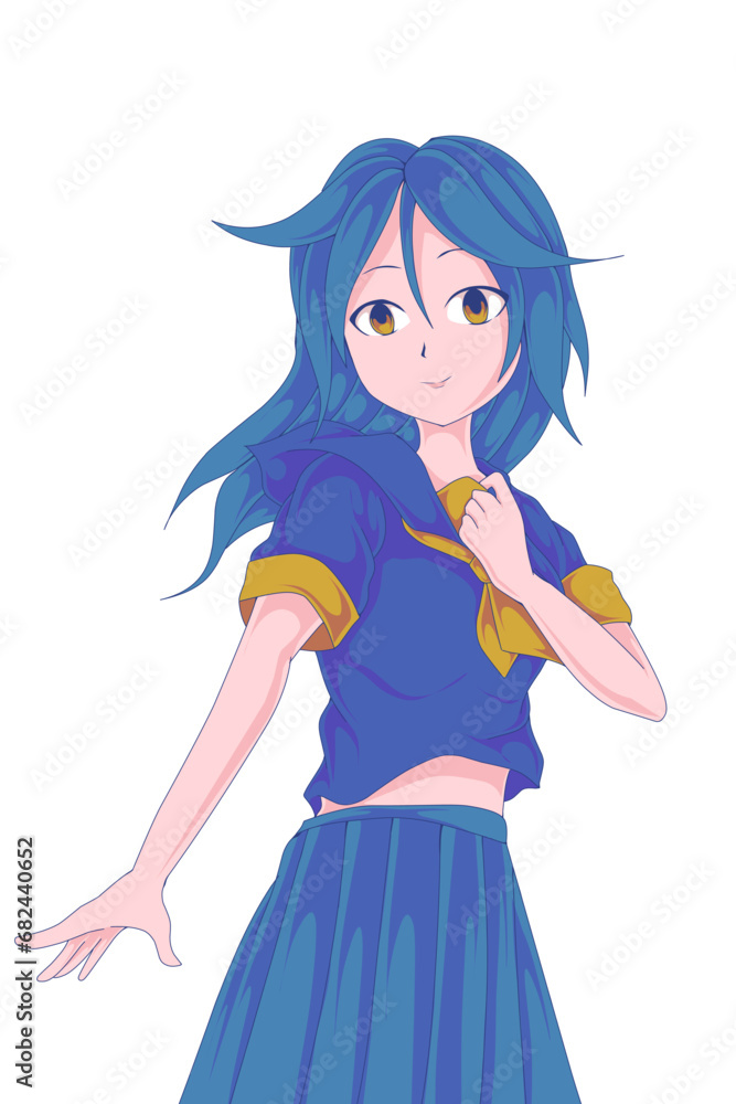 anime character design illustration anime character design illustration