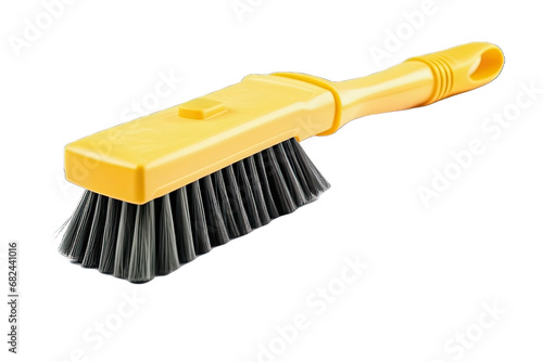 Cleaning broom  household efficiency  order and hygiene  practical tool for home maintenance  with transparent background  cleaning and hygiene  industry concept  generative ai