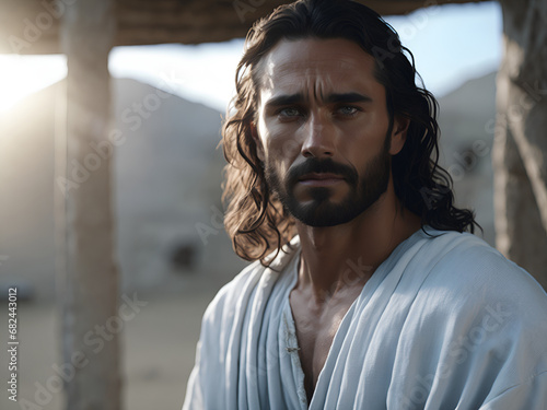 Portrait of Jesus Christ photo