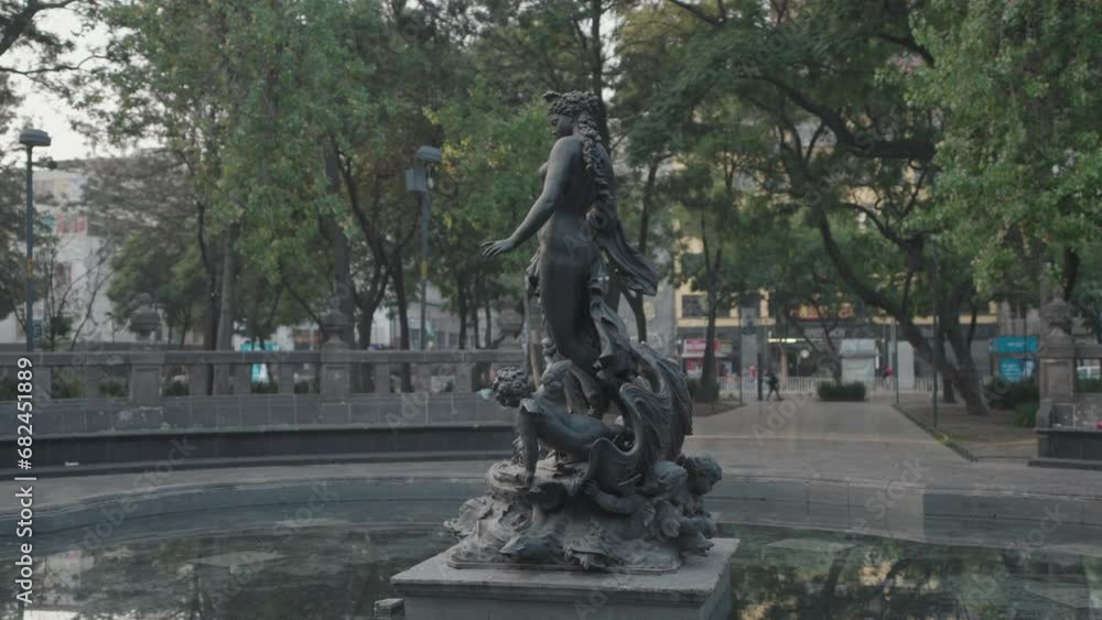The fountain of Venus (Fuente de Venus) in Alameda Central Park Mexico City The fountain of Venus (Fuente de Venus) in Alameda Central Park Mexico City