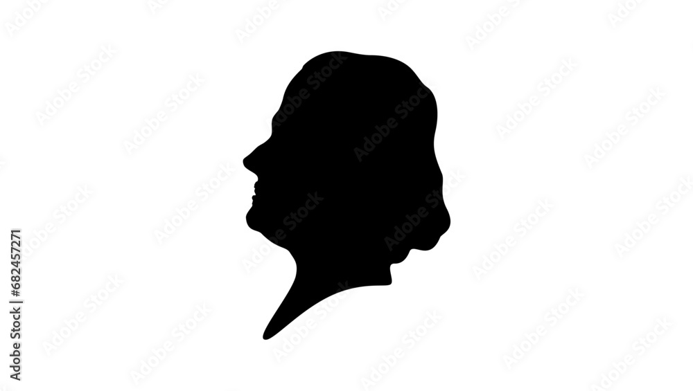 John Bunyan silhouette