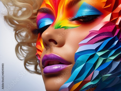 woman in carnival mask © DigitalMuseCreations