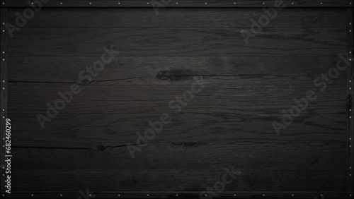 schwarze Holztafel, Hintergrund, Schild aus Holz