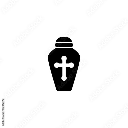ashes concept line icon. Simple element illustration. ashes concept outline symbol design.