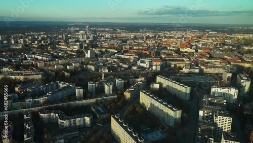 Wallpaper Mural Wroclaw Poland top view panorama of the city from a bird's eye view Torontodigital.ca