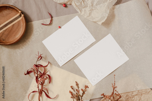 Autumn Zero Waste Mockup Cards