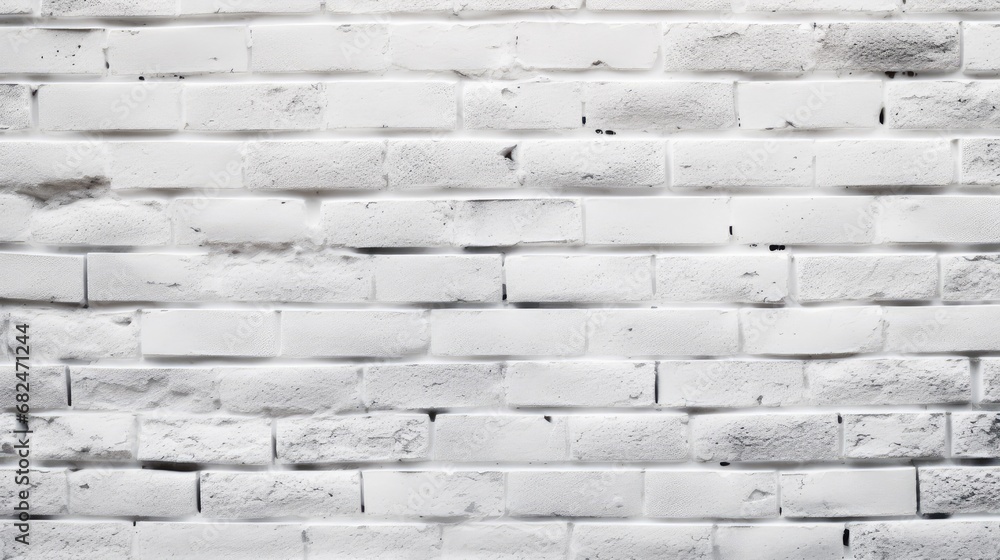 Fototapeta premium White brick wall texture