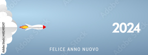 felice anno nuovo - buon anno 2024