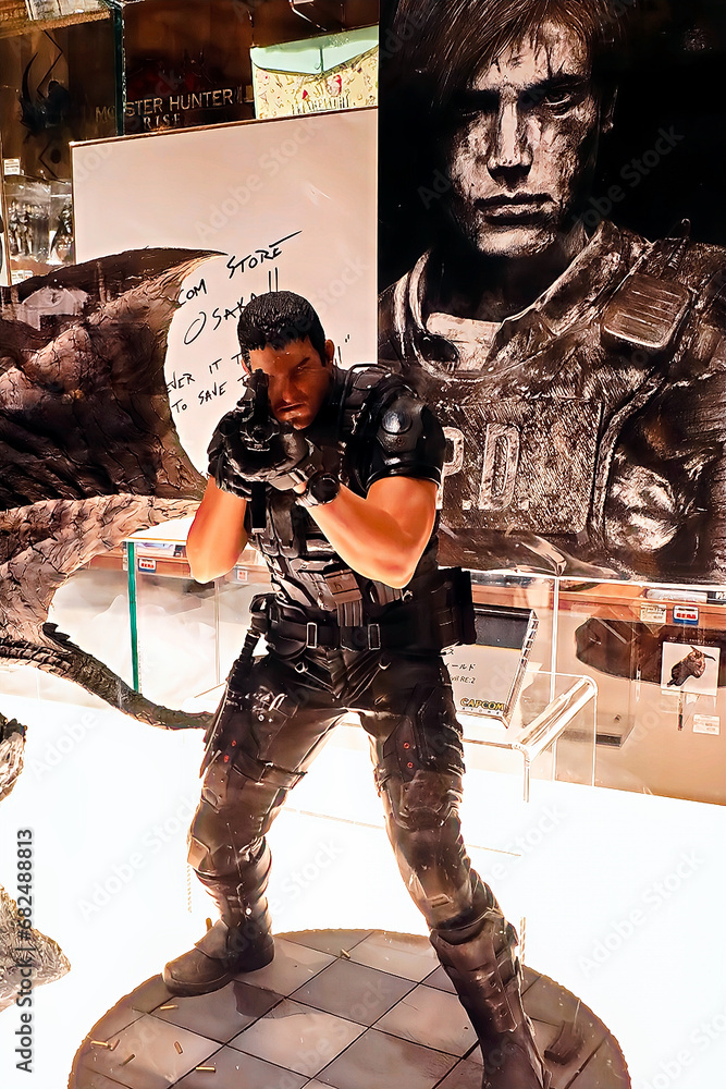 BSAA Action Figure Biohazard Vendetta Chris Redfield ARTFX Figure