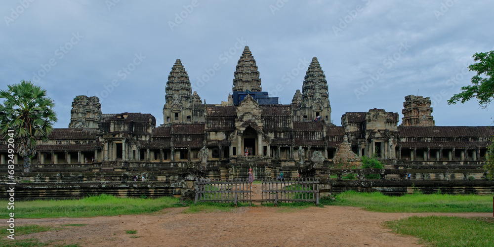 The temple of Angkor Wat near Siem Reap, Cambodia