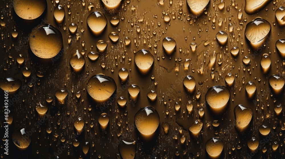 drops of water on the glass surface. Droplet of liquid flowing down on glass surface background drops of water on the glass surface. Droplet of liquid flowing down on glass surface background