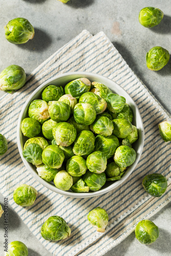 Healthy Organic Brussels Sprouts