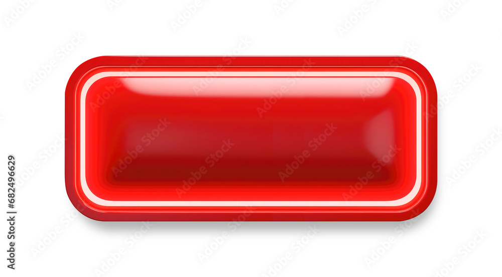Red information sign isolated from transparent background Red information sign isolated from transparent background