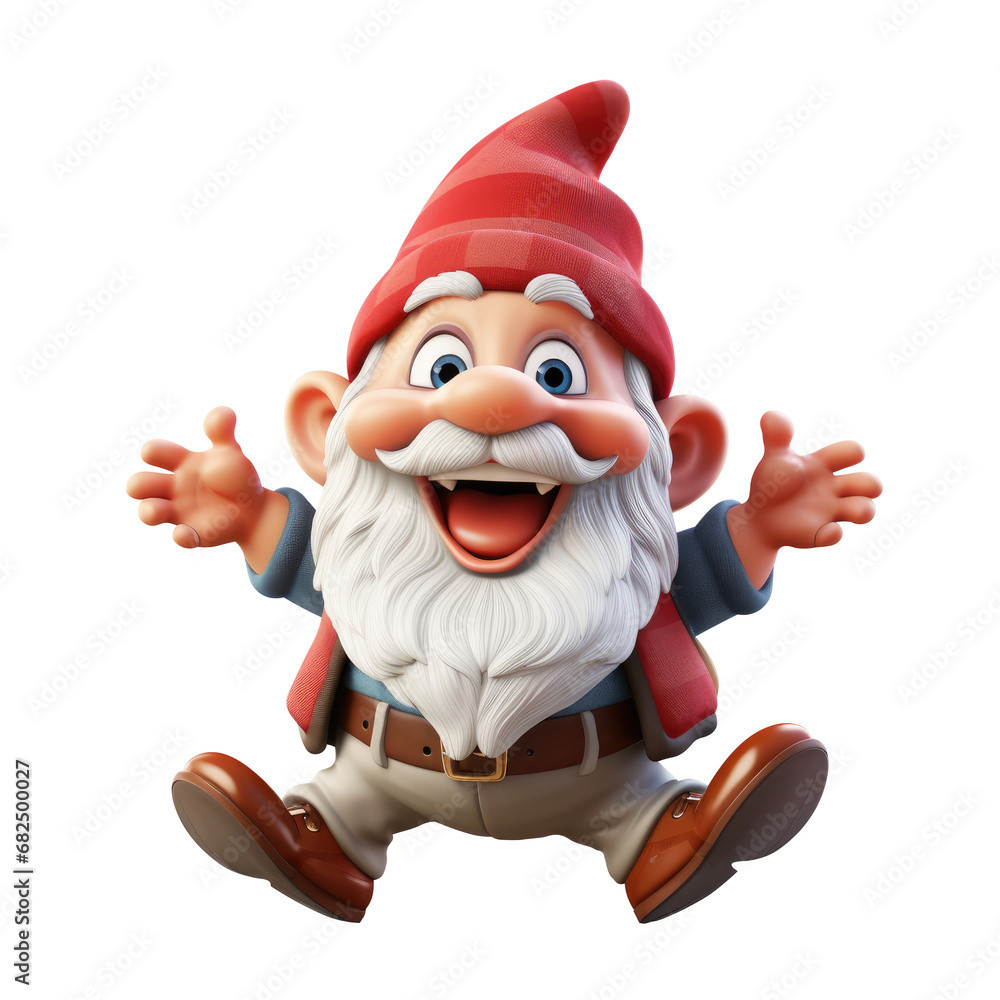 Cute cartoon gnome. Christmas red santa claus. on whith background. Cute cartoon gnome. Christmas red santa claus. on whith background.