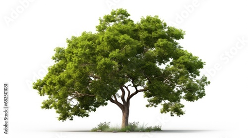 Tree on a white background  isolated
