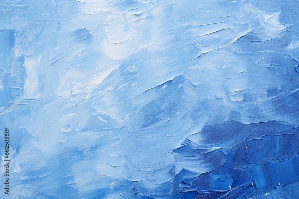 Obraz premium an abstract painting background with blue color, blue abstract watercolor painting on white paper, Abstract painting, Abstract blue art painting background. Modern art. Contemporary art