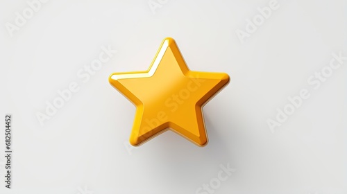 Isolated rating icon on white background. Concept of favorite  consumer and service.