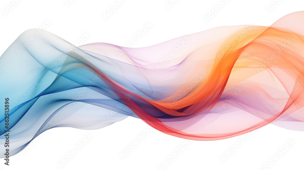 A colorful ethereal blend abstract flowing shape, isolated on a white background, A colorful ethereal blend abstract flowing shape, isolated on a white background,