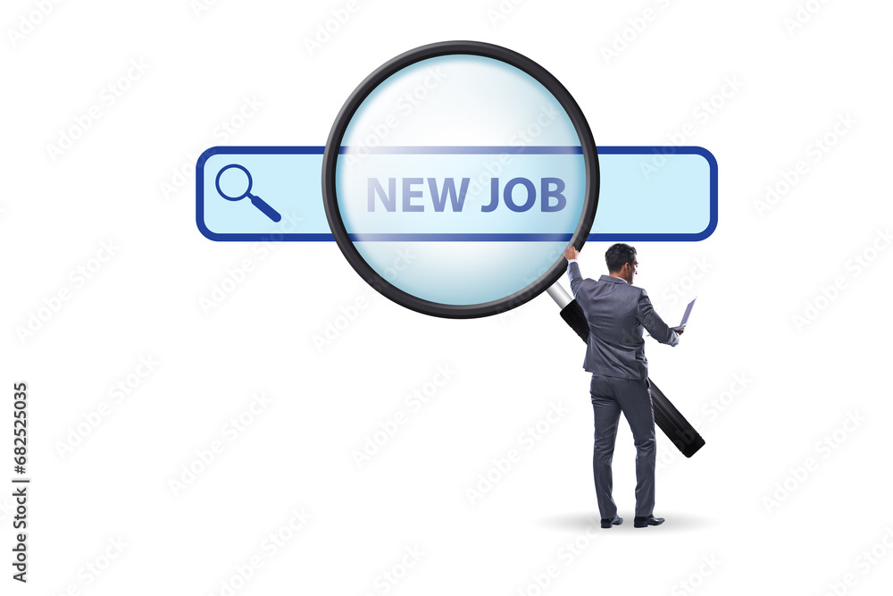 Concept of online search for new vacancies Concept of online search for new vacancies