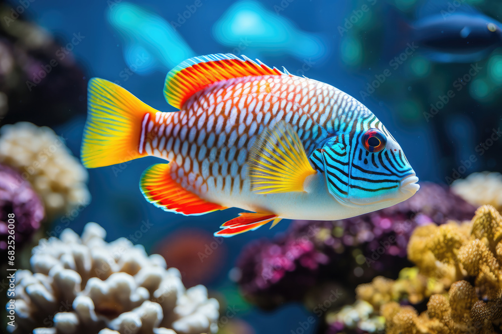 Tropical Fish Display Nature's Aquatic Beauty Tropical Fish Display Nature's Aquatic Beauty