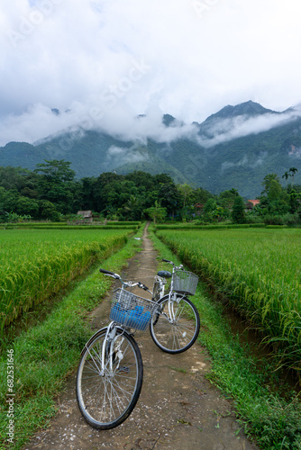 Mai Chao's bike in Vietnam