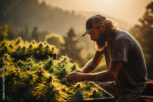 Cannabis Bounty - Harvesting a Rich Crop photo