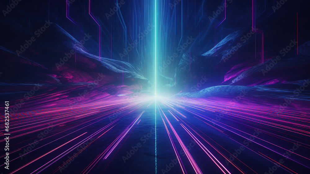 neon-lit environment with energy background neon-lit environment with energy background