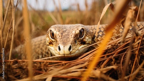 snake hidden predator photography grass national geographic style 35mm documentary wallpaper © Wiktoria