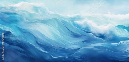 the mesmerizing world of abstract ocean waves