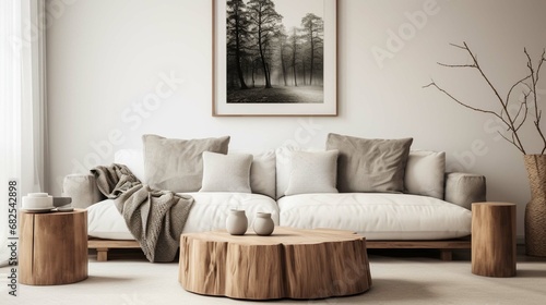 modern living room with sofa © sania