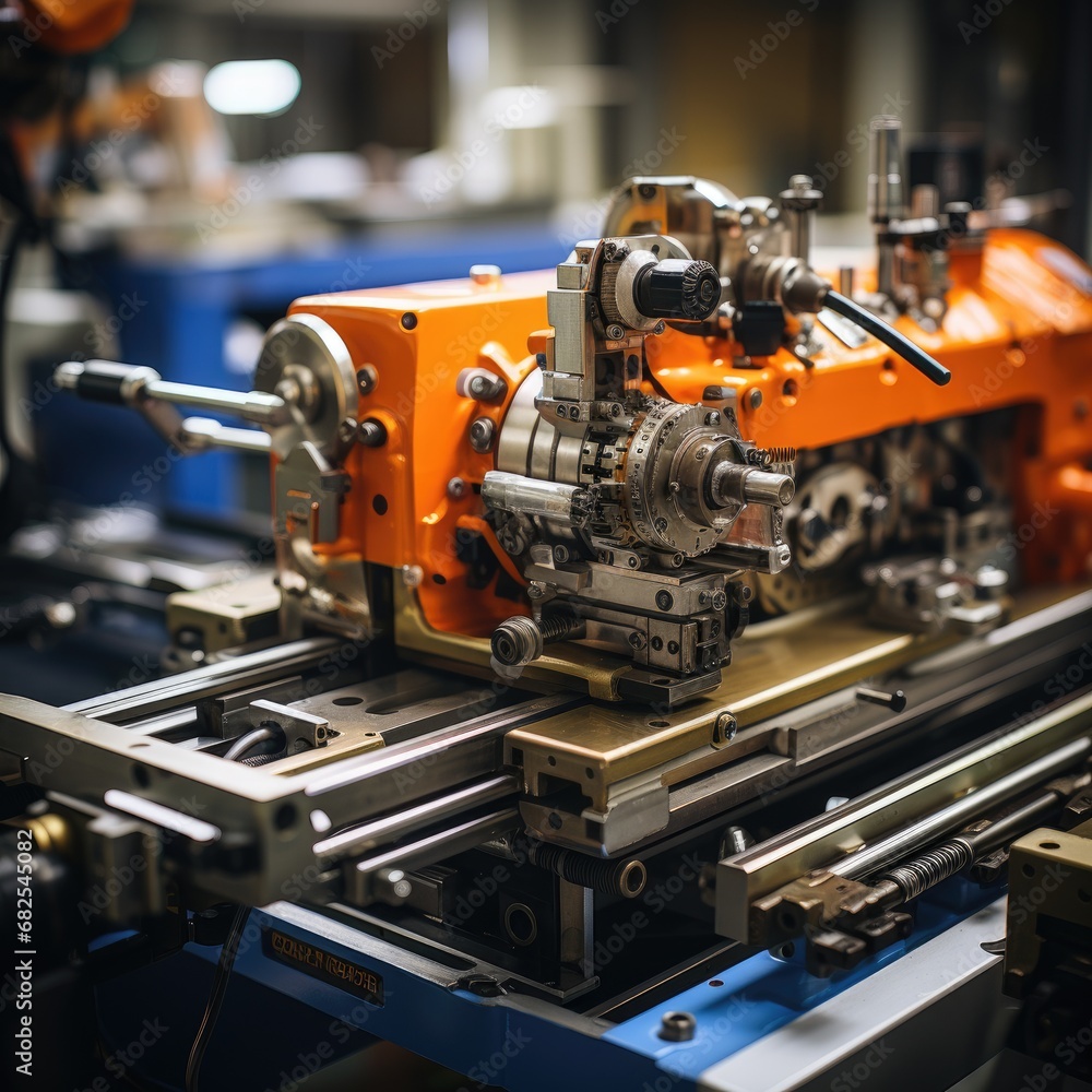 weaving textile Factory workspace machine robot production mechanic conveyor photo close weaving textile Factory workspace machine robot production mechanic conveyor photo close
