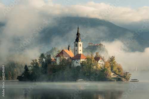 Bled island and castle