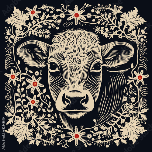 Cow Decoration