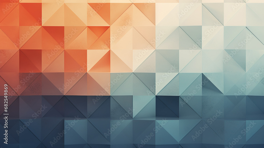 Fototapeta premium geometric background with a minimalist color