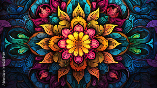 mandala kaleidoscope background
