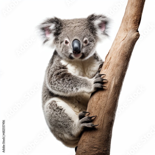 a koala bear climbing a treea koala bear climbing a tree