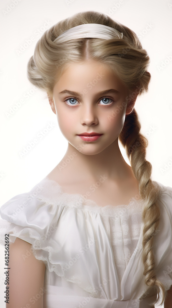 beauty young american girl with white background h beauty young american girl with white background h