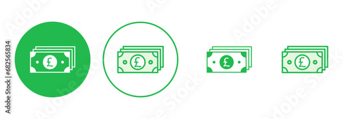 Money icon set. Money vector icon.